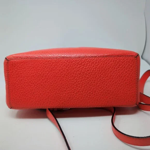 Kate Spade Orange Purse Bag Top Handle Crossbody Satchel - Picture 12 of 16